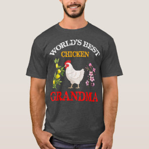 Die beste Oma der Welt für Hühner T-Shirt