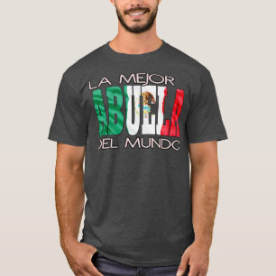 Die beste Oma der Welt Mexikanische Flagge Mexiko T-Shirt