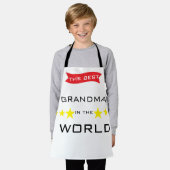 Die beste Oma der Welt Schürze (Getragen)
