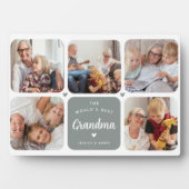 Die beste Oma-Fotosammlung der modernen Welt Fotoplatte (Vorderseite)