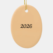 Die beste Oma in deutschem Ornament (Hinten)
