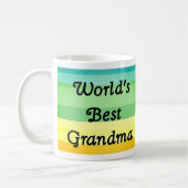 Die beste Oma-Tasse der Welt Kaffeetasse (Links)