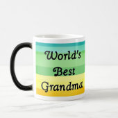 Die beste Oma-Tasse der Welt Verwandlungstasse (Links)