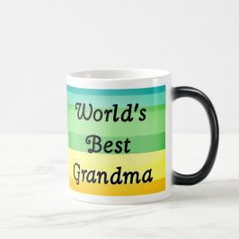 Die beste Oma-Tasse der Welt Verwandlungstasse
