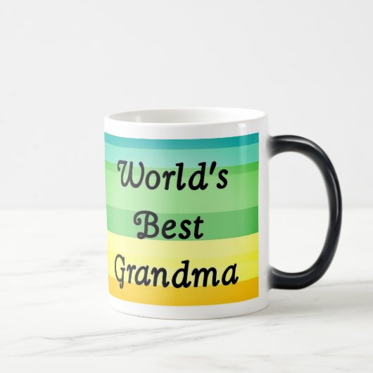 Die beste Oma-Tasse der Welt Verwandlungstasse (Rechts)