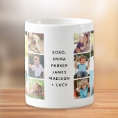 Die beste Onkel-FotoCollage der Welt Kaffeetasse