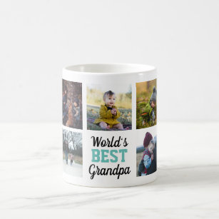 Die beste Opa Custom Foto Tasse der Welt