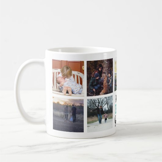 Die beste Opa Custom Foto Tasse der Welt (Links)