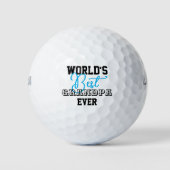 Die beste Opa der Welt je Golfball (Vorderseite)