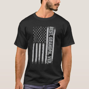 Die beste Opa-Fahne aller Zeiten für Männer-Vaters T-Shirt