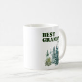 Die beste Opa je Natur Kaffeetasse (VorderseiteRechts)