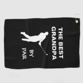 Die beste Opa Par Golf Grand Pub Golfer Golfhandtuch (Horizontal)