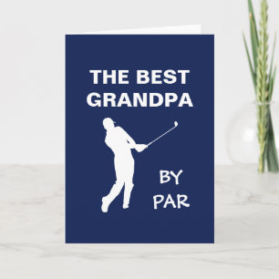 Die beste Opa Par Golf Grand Pub Golfer Karte