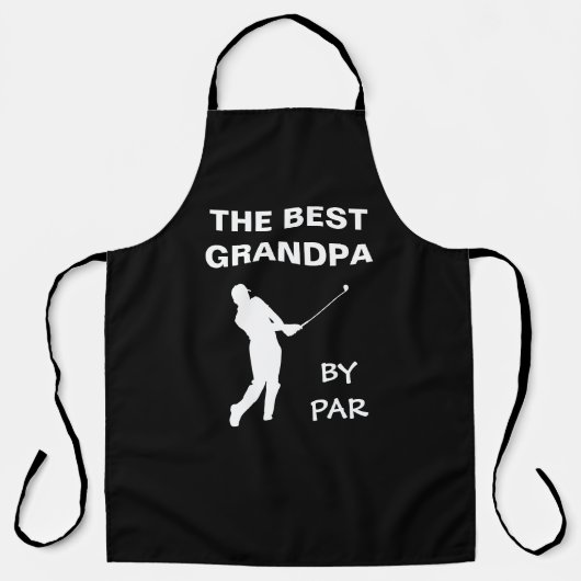 Die beste Opa Par Golf Grand Pub Golfer Schürze (Vorderseite)