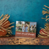 Die Beste Opa Rust 3 Foto Plaque der Welt Fotoplatte (Seite)