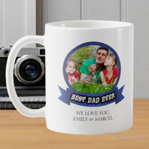 Die beste Papa der Moderne Foto Vatertag Tasse
