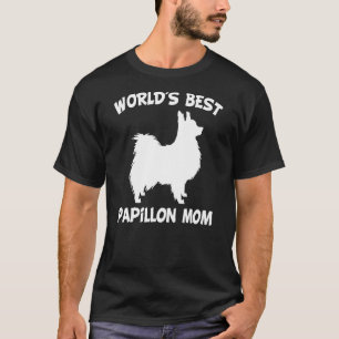 Die beste Papillon-Mama T-Shirt