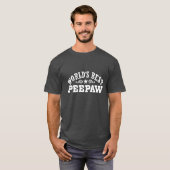 Die beste PeePaw der Welt T-Shirt (Vorne ganz)