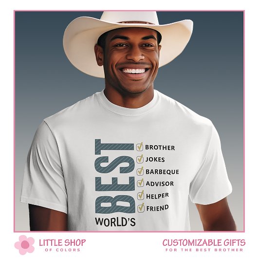 Die beste Personalisierte Checkliste der Welt T-Shirt