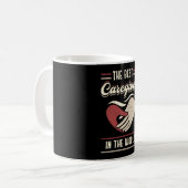 Die beste Pflegeperson der Welt Kaffeetasse (Vorderseite Links)