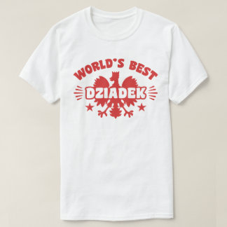 Die beste polnische Dziadek der Welt T-Shirt