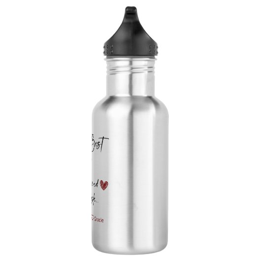 Die beste Pop- und Lieblingsflasche der Welt Edelstahlflasche (Rechts)