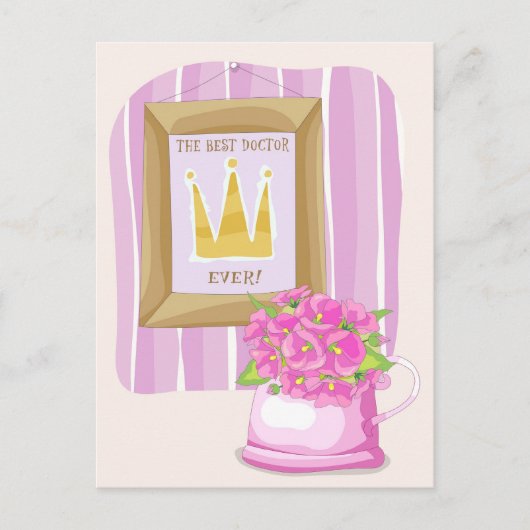 Die beste Postkarte für den Arzt (Vorderseite)