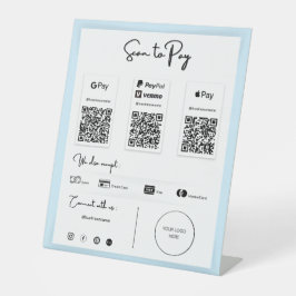 Die beste QR-Code-Zahlung per Telefon-Preisschild Sockelschild