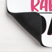 Die beste Rabbit Vater-Tochter-Mutter-lustig Mousepad (Ecke)