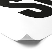 Die beste Rache ist ein massiver Erfolg - Motivier Poster (Ecke)