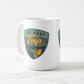 Die beste Reise - Camping Tasse (Vorderseite Links)