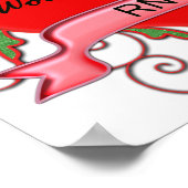 Die beste RN der Welt Poster (Ecke)