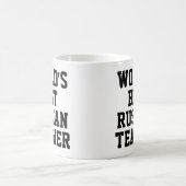 Die beste russische Lehrerin-Tasse der Welt Kaffeetasse (Mittel)