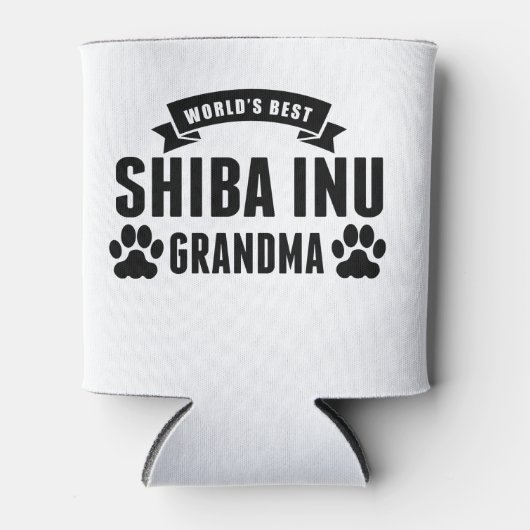 Die beste schiitische Inu-Oma der Welt Dosenkühler (Vorderseite)