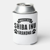 Die beste schiitische Inu-Oma der Welt Dosenkühler (Kanne Rückseite)