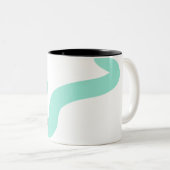 Die beste Schlange-Mama der Welt - Anpassbar Zweifarbige Tasse (VorderseiteRechts)