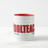 Die beste Schullehrerin der Welt spricht in meinem Tasse (Zentrum)