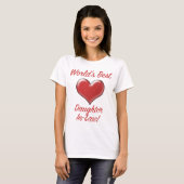 Die beste Schwägerin der Welt T-Shirt (Vorne ganz)