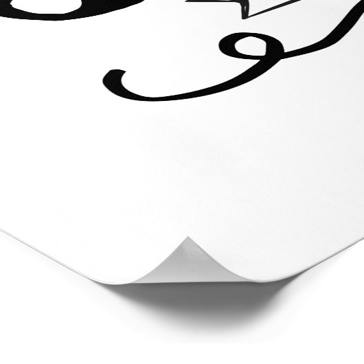 Die beste Schwester der Welt Kunstdruckerei Poster (Ecke)