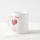 Die beste Schwiegermutter der Welt Kaffeetasse (Vorderseite Links)
