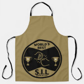 Die beste Schwiegermutter der Welt Schürze (Vorderseite)