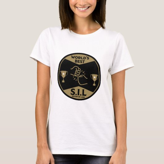 Die beste Schwiegermutter der Welt T-Shirt (Vorderseite)