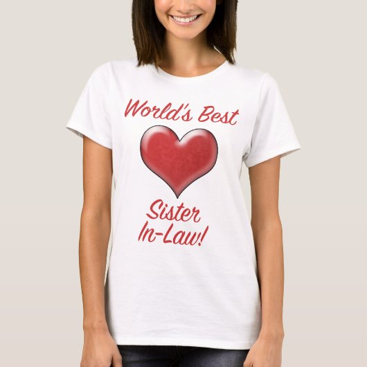 Die beste Schwiegermutter der Welt T-Shirt (Vorderseite)