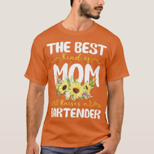 die beste Sorte Mutter hebt einen Barkeeper 1 T-Shirt