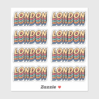 Die beste Stadt, London zu besuchen - City Name Aufkleber