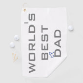 Die beste Stepdad der Welt Golfhandtuch (Insitu)