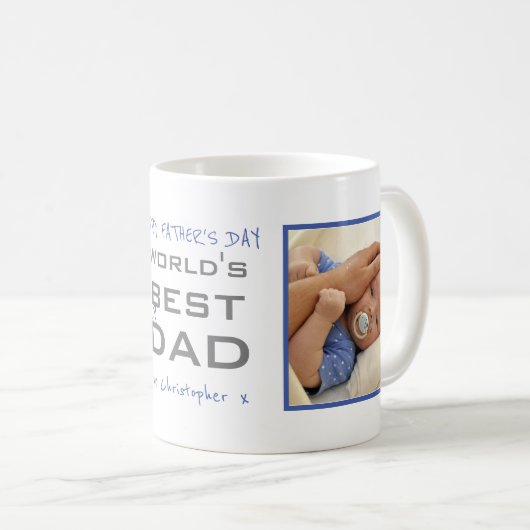 Die beste Stepdad der Welt Kaffeetasse (VorderseiteRechts)