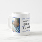 Die beste Stepdad der Welt Kaffeetasse (Vorderseite Links)