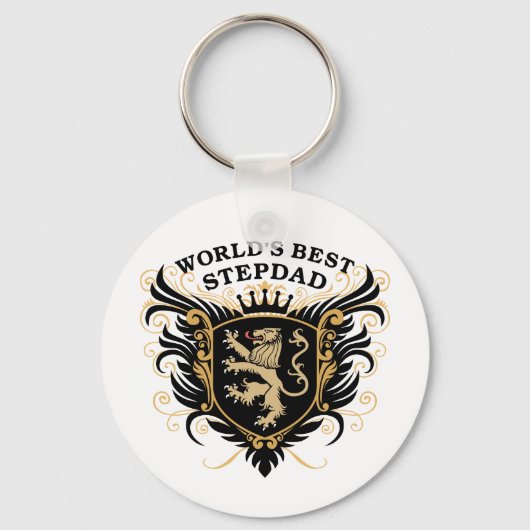 Die beste Stepdad der Welt Schlüsselanhänger (Vorderseite)