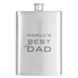 Die beste Stepdad-Flasche der Welt Flachmann